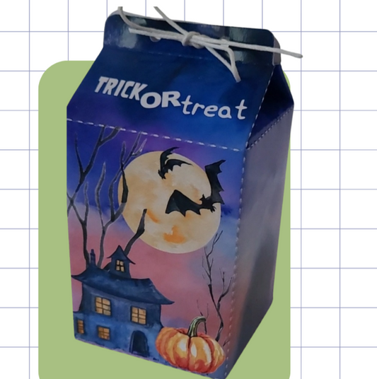 Halloween Milk Box